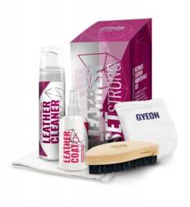 Set na čištění velmi špinavé kůže Gyeon Q²M Leather Set STRONGGyeon