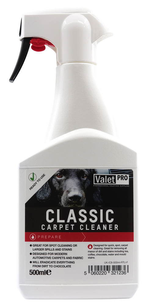 Čistič koberců a textilu ValetPRO Classic Carpet Cleaner (500 ml)ValetPRO