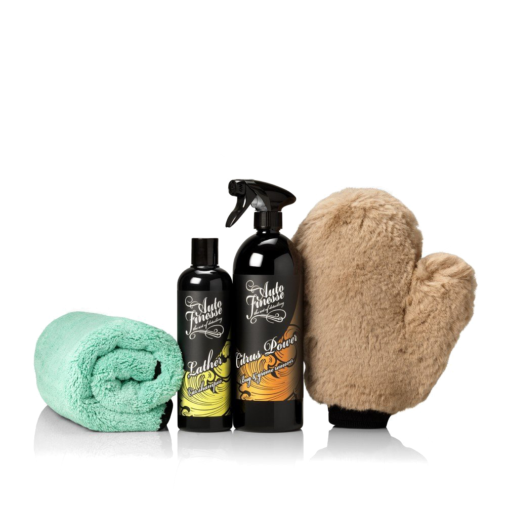 Mycí sada na vyleštěná auta od anglických Auto FinesseAuto Finesse