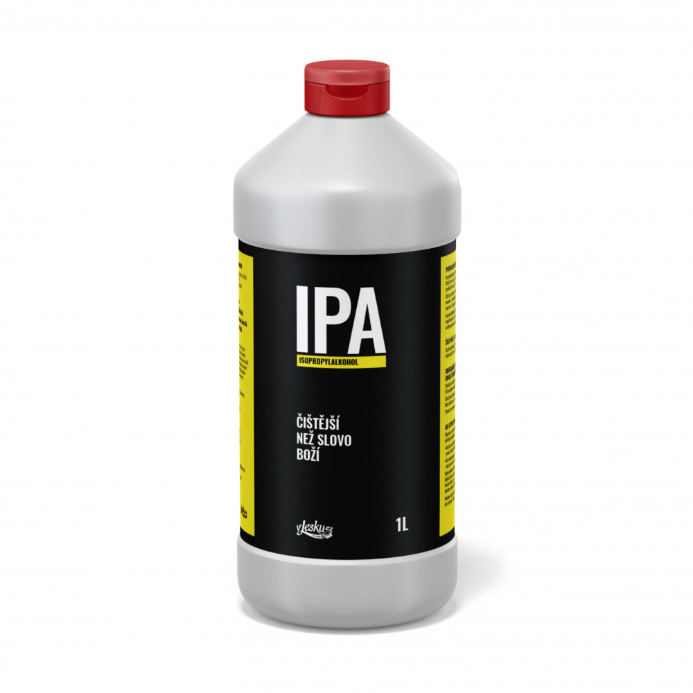 Odmašťovač povrchu Isopropylalkohol IPA (1000 ml)