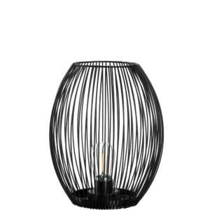 Leonardo Lucerna s led sv.CASOLARE černá 24 cm Leonardo