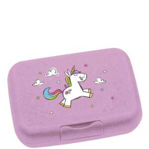 Leonardo Box na svačinu BAMBINI růžový / jednorožec Leonardo