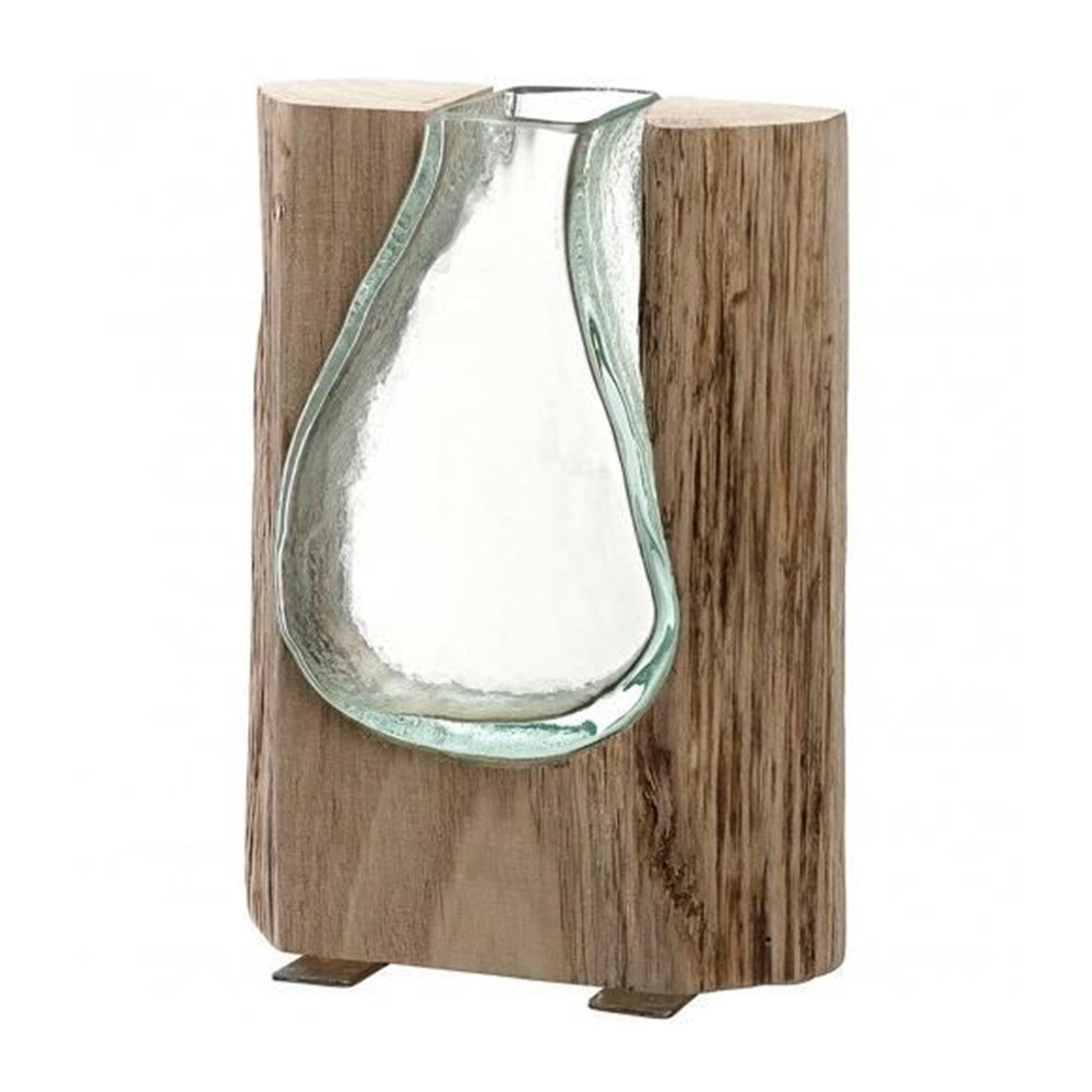 Leonardo Dřevěná váza CASOLARE 20 cm Leonardo