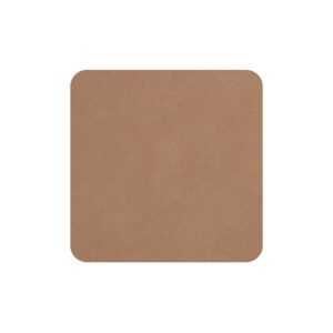 ASA Selection Podložka pod šálek/ skleničku SOFT LEATHER SET/4 ks světle hnědá ASA Selection