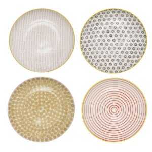 Bloomingville Talíř Susie žlutý 25 cm Bloomingville