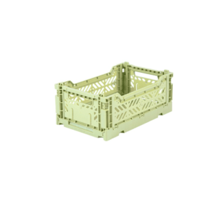 AY-KASA Skládací přepravka MINI - Lime Cream AY-KASA