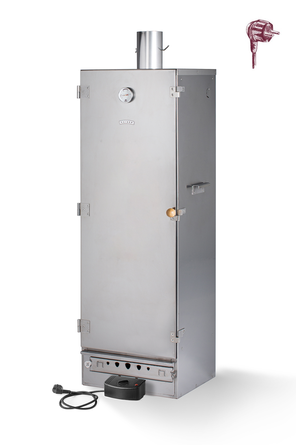 KAISER elektrická udírna STOPĚTADVACÍTKA