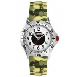 Svítící maskáčové sportovní chlapecké hodinky CLOCKODILE SPORT CWB0044CLOCKODILE