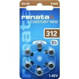 Baterie do naslouchadel Renata ZA312Renata