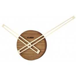 Minimalistické dubové hodiny české výroby KUBRi 0016KUBRi