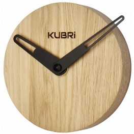 Miniaturní dubové hodiny české výroby KUBRi 0018KUBRi