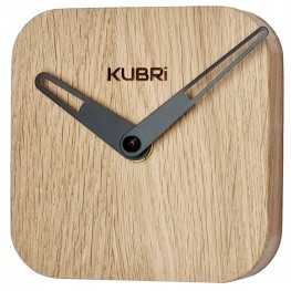 Miniaturní dubové hodiny české výroby KUBRi 0038KUBRi