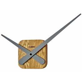 Minimalistické dubové hodiny české výroby KUBRi 0031KUBRi