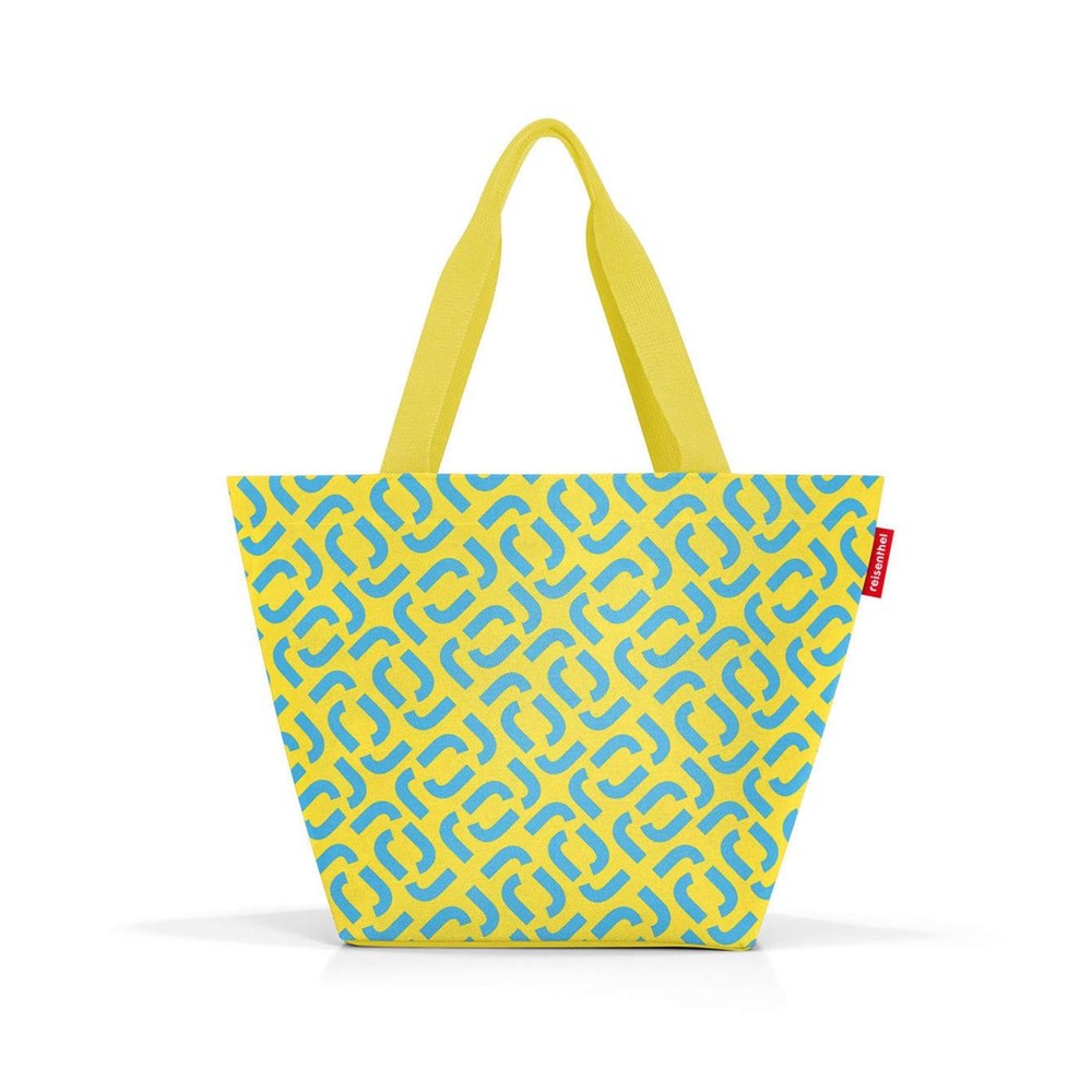 Reisenthel Taška přes rameno Shopper M signature lemon Reisenthel