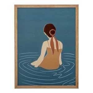 Bloomingville Obraz v přírodním rámu Parma