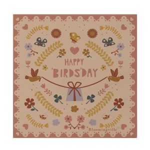 Bloomingville Ubrousky Siffe hnědé BAL/20ks Bloomingville