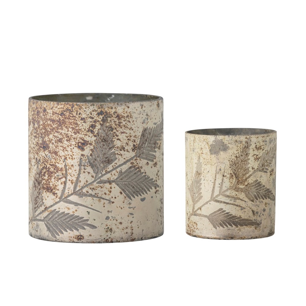 Bloomingville Svícny Lyon s vánočním dekorem