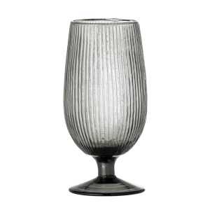 Bloomingville Sklenice na pivo Tabita šedá