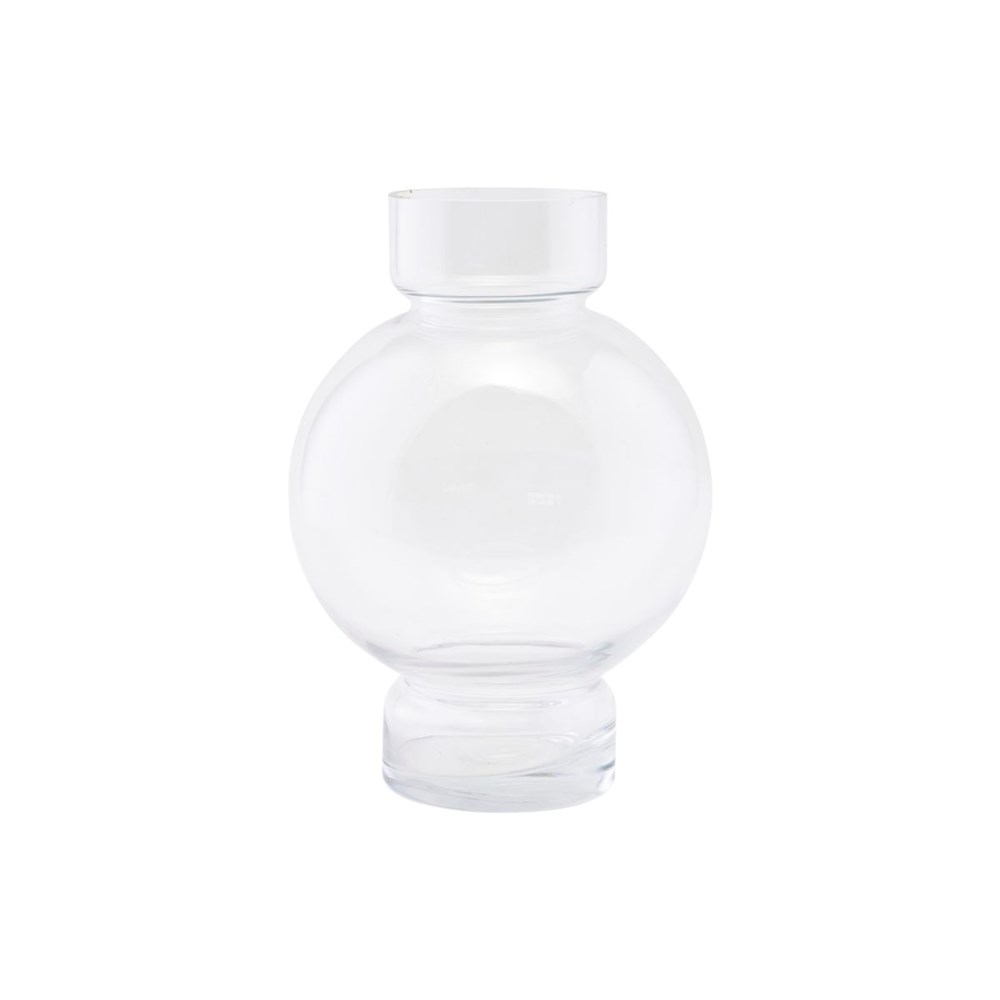 House Doctor Váza BUBBLE 25 cm čirá House Doctor