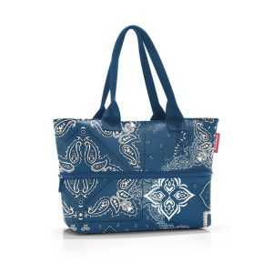 Reisenthel Chytrá taška přes rameno Shopper e1 bandana blue Reisenthel