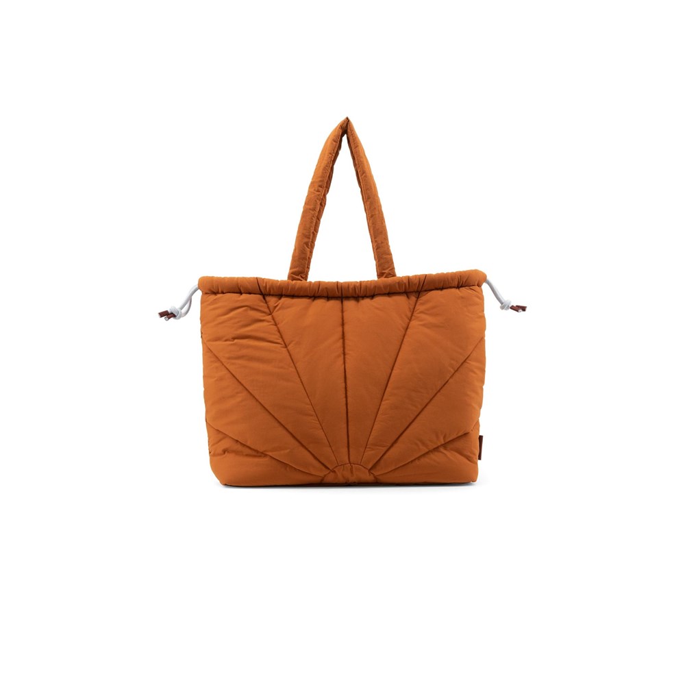 RILLA The Sticky Sis Club tote bag // La Promenade // padded // croissant brown RILLA