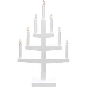 Star trading Dřevěný dekorační svícen TRAPP