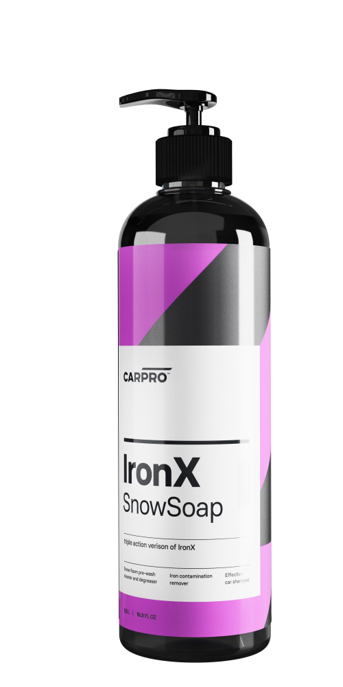 Dekontaminační autošampon CARPRO IronX Snow Soap (500 ml)CARPRO