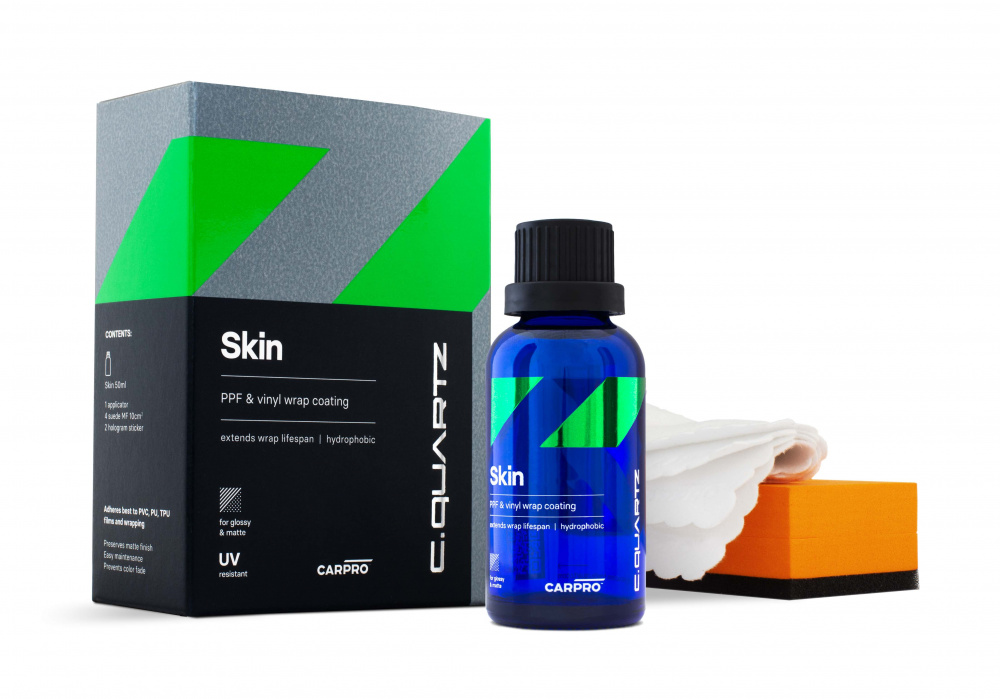 Keramická ochrana PPF a wrap fólií CARPRO C.QUARTZ Skin (50 ml)CARPRO