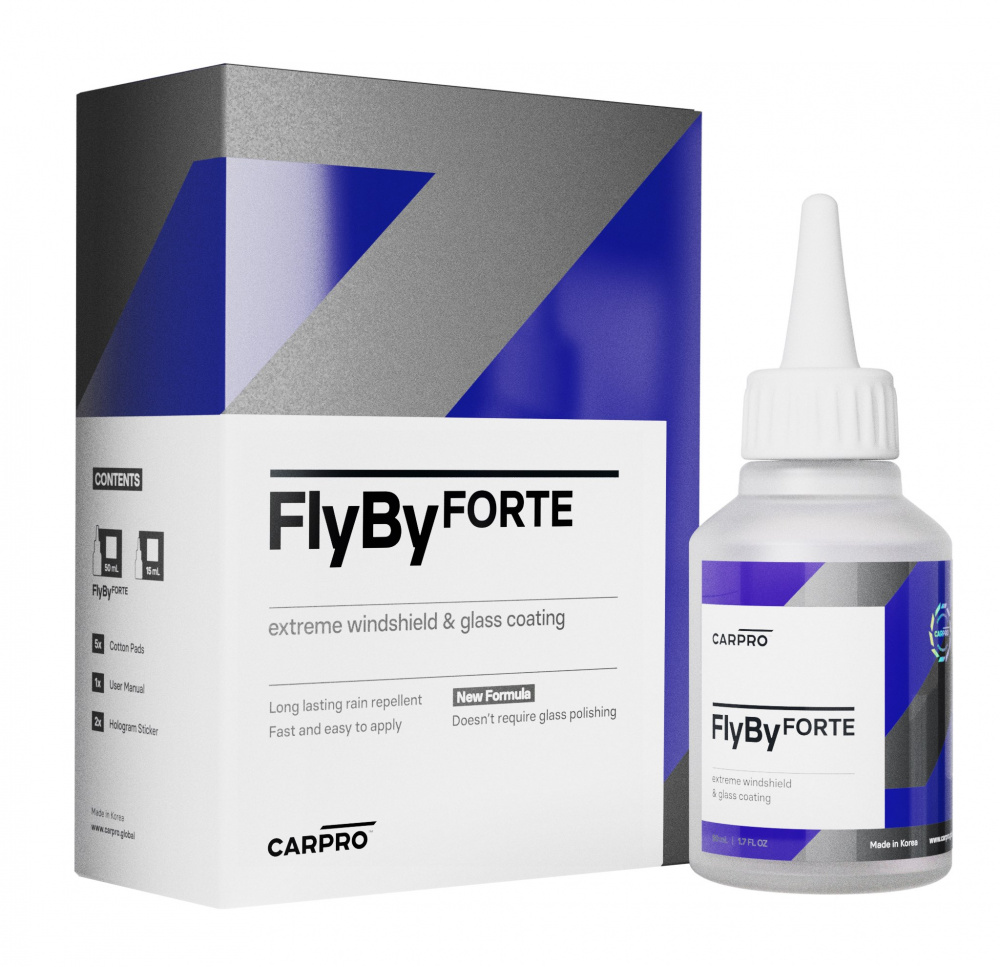 Nejodolnější tekuté stěrače CARPRO FlyBy FORTE (50 ml)CARPRO