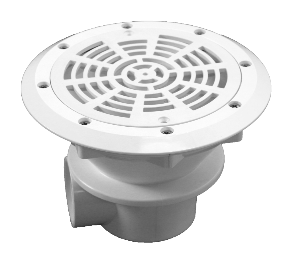 Vagnerpool Podlahová bazénová dnová výpust PROFI pro foliové betonové bazény s mosaznými zástřikyVagnerpool