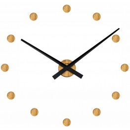 Nalepovací dubové hodiny české výroby KUBRi 0008KUBRi