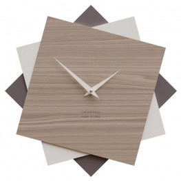 Hodiny CalleaDesign 10-030-85 Foy 35 cm černý ořechCalleaDesign