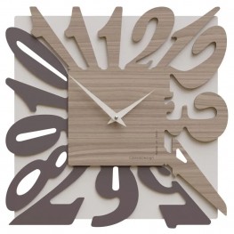 Hodiny CalleaDesign 10-032-85 Dalilah 37 cm černý ořechCalleaDesign