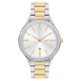 MINET Stříbrno-zlaté dámské hodinky AVENUE MWL5311Minet