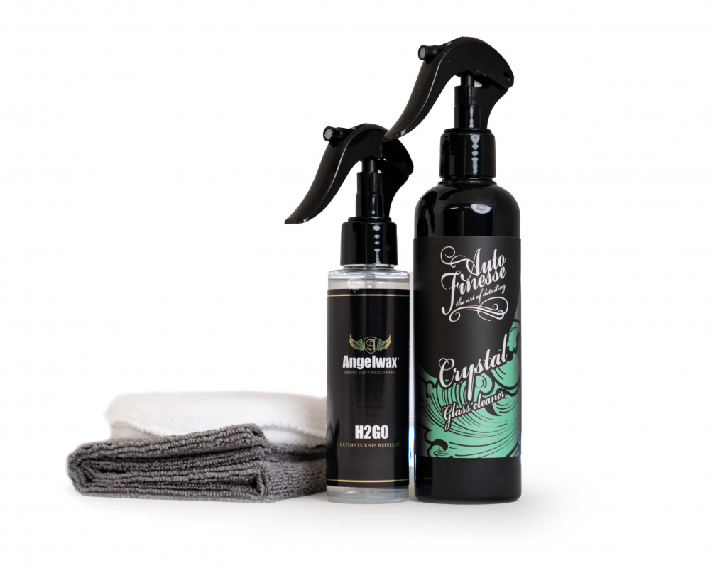 Sada nejlepšího čističe a tekutých stěračů na oknaAuto Finesse