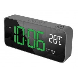 JVD SB8005.1 - stálesvítící budík s melodickým vyzváněnímJVD