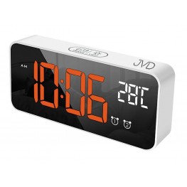 JVD SB8005.2 - stálesvítící budík s melodickým vyzváněnímJVD