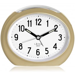 Lavvu LAS3052 - LAVVU Zlatý budík SWEEP s plynulým chodem - 3 ROKY ZÁRUKA!Lavvu