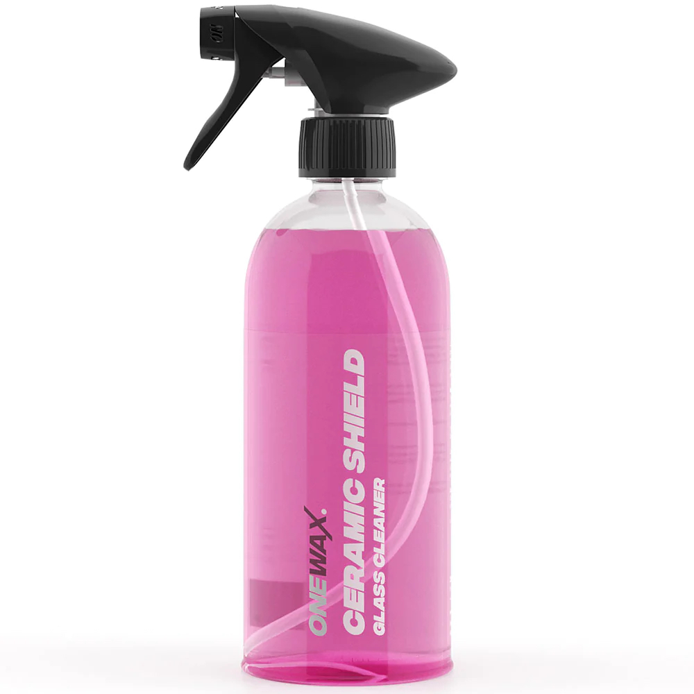 Čistič oken s tekutými stěrači ONEWAX. Ceramic Shield Glass Cleaner (500 ml)ONEWAX.