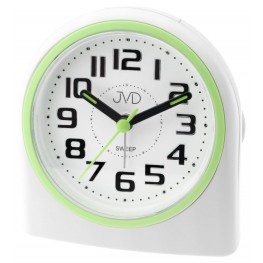 JVD SRP2837.2 - Budík s tichým chodem a možností osvětleníJVD