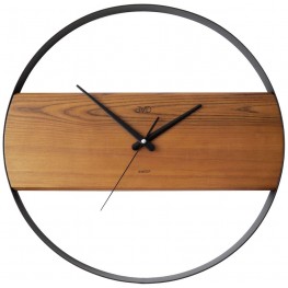 JVD NS22008.11 - Velké nástěnné hodiny s kovovým rámemJVD