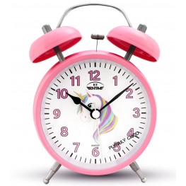 Bentime NB40-TB11501PU-O - dětský růžvý budík s motivem jednorožceBentime