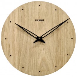 Dubové hodiny české výroby KUBRi 0050AKUBRi