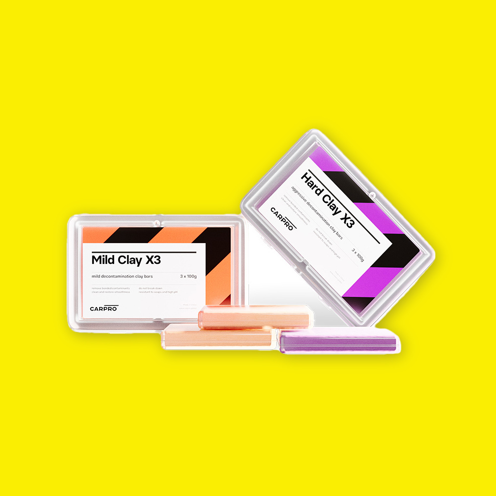 Set clay barů CARPRO 3 Clays 3x100 g (Mild)CARPRO