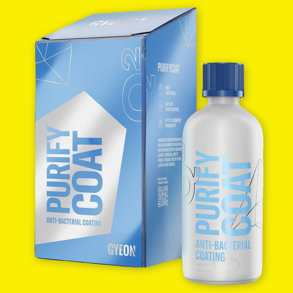 Antibakteriální keramická ochrana interiéru a kůže Gyeon Q² PurifyCoat (100 ml)Gyeon