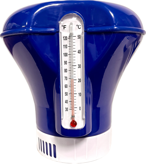 Vagnerpool Dávkovací plovák s TEPLOMĚREM - středníVagnerpool