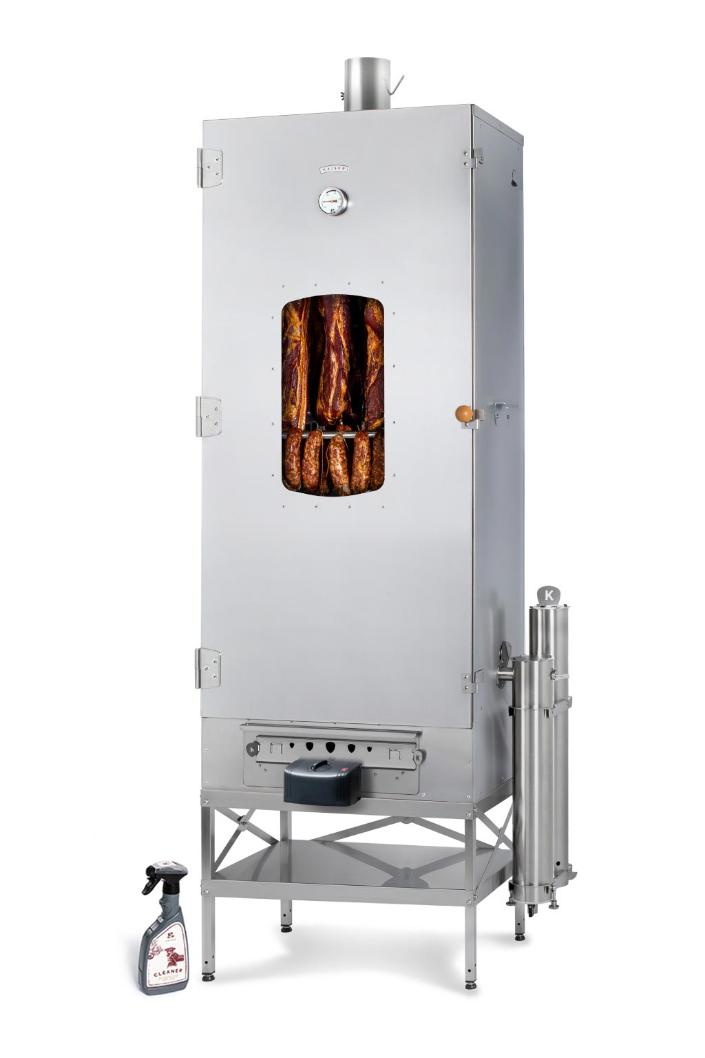 KAISER SMOKEMEISTER® '250' Poloautomatická prosklená izolovaná udírna 2025KAISER