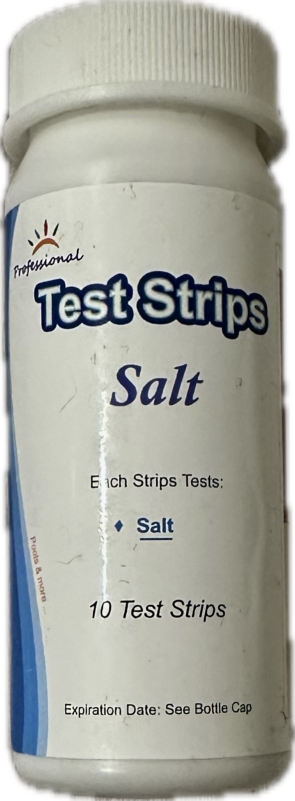 Poolservis Testovací proužky na sůl - 10ks - Tester na měření soli v bazénuPoolservis