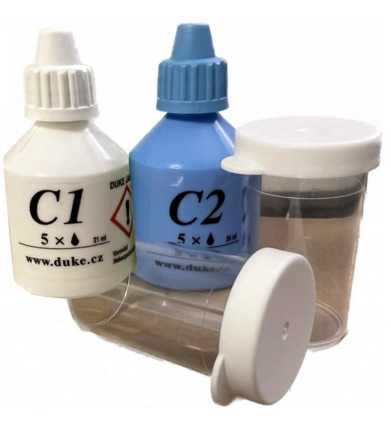 DUKE Kapkový tester (Cl) - chlorPoolservis