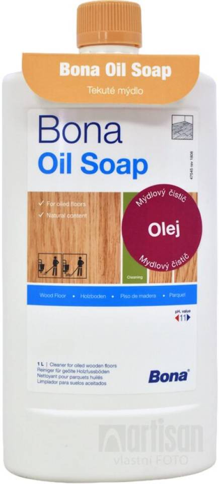 BONA Soap Oil - čistič na olejované podlahy 1 l BONA